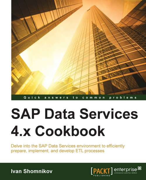 Book cover of SAP Data Services 4.x Cookbook