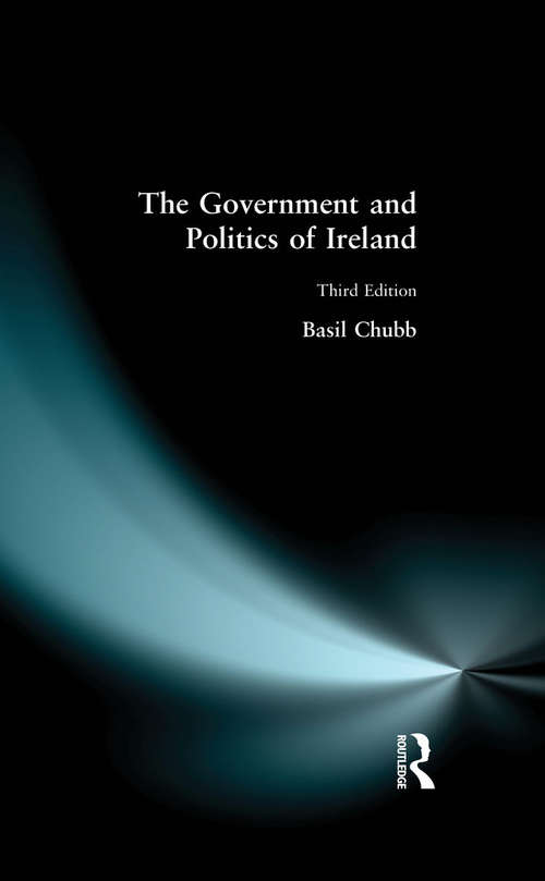 Book cover of The Government and Politics of Ireland (3)