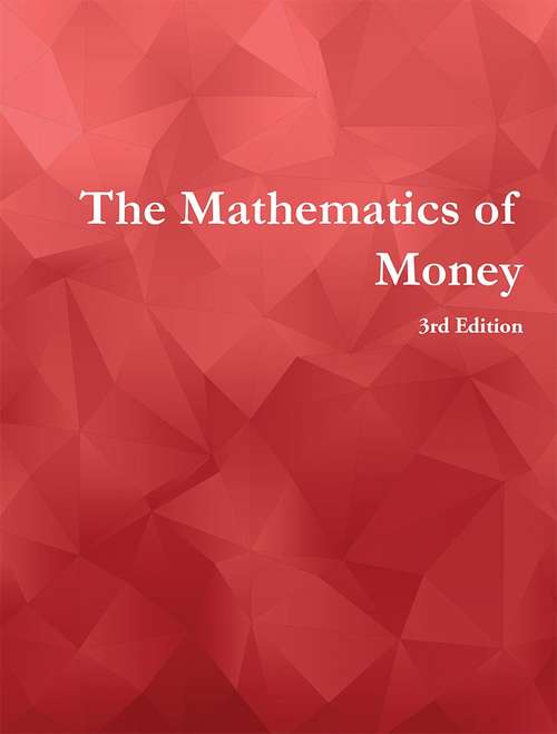 Book cover of Business Math: The Mathematics of Money
