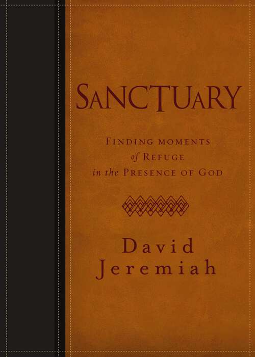 Book cover of Sanctuary: Finding Moments of Refuge in the Presence of God
