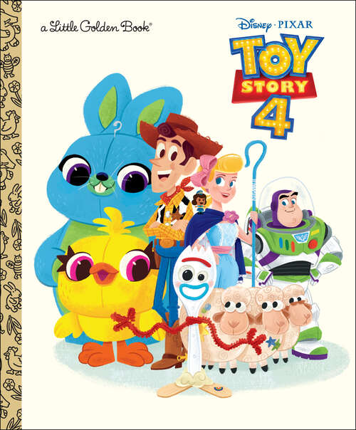 Book cover of Toy Story 4 Little Golden Book (Little Golden Book)