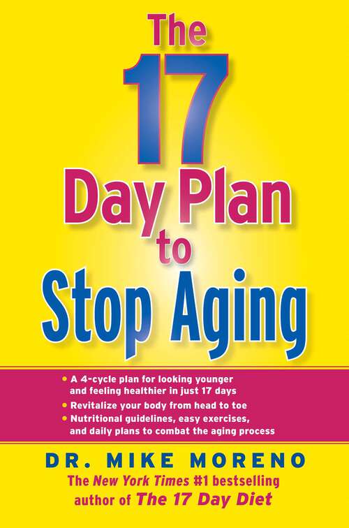 Book cover of The 17 Day Plan to Stop Aging