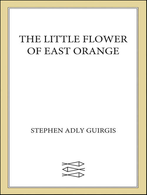 Book cover of The Little Flower of East Orange: A Play