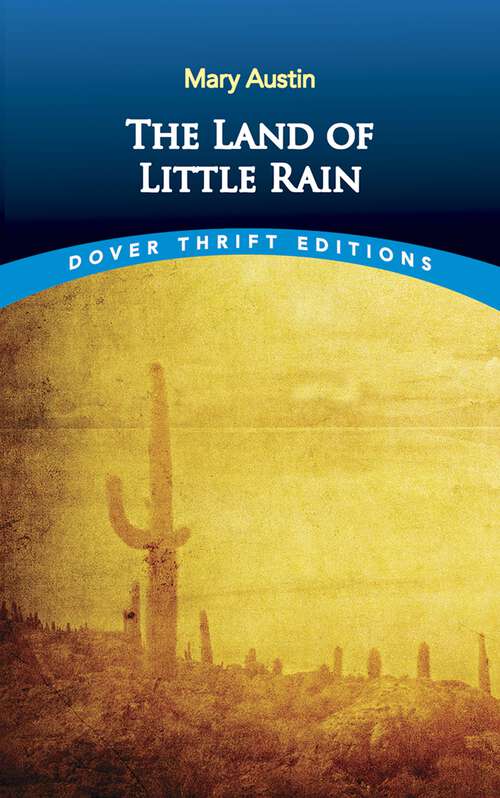 Book cover of The Land of Little Rain