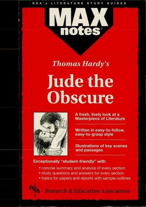 Book cover of Jude the Obscure (MAXNotes Literature Guides)