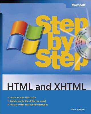 Book cover of HTML and XHTML Step by Step