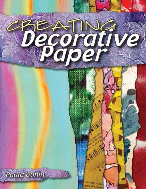 Book cover of Creating Decorative Paper