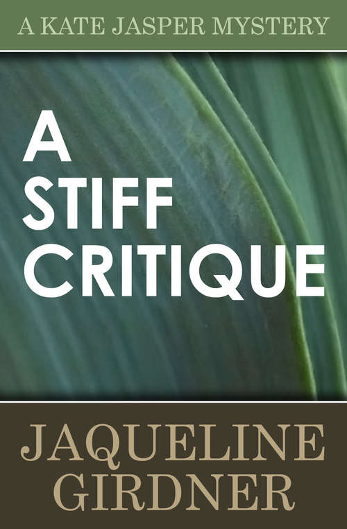 Book cover of A Stiff Critique