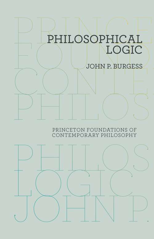 Book cover of Philosophical Logic
