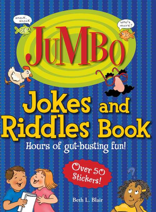 Book cover of Jumbo Jokes And Riddles Book