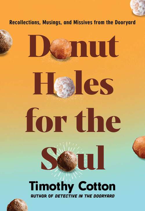 Book cover of Donut Holes for the Soul: Recollections, Musings, and Missives from the Dooryard