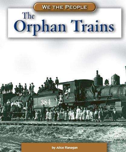 Book cover of The Orphan Trains