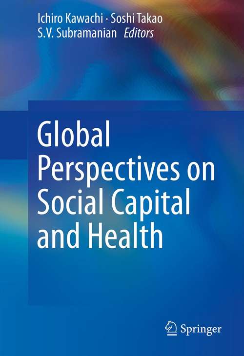 Book cover of Global Perspectives on Social Capital and Health