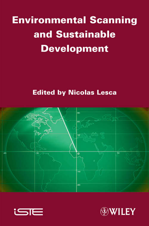 Book cover of Environmental Scanning and Sustainable Development