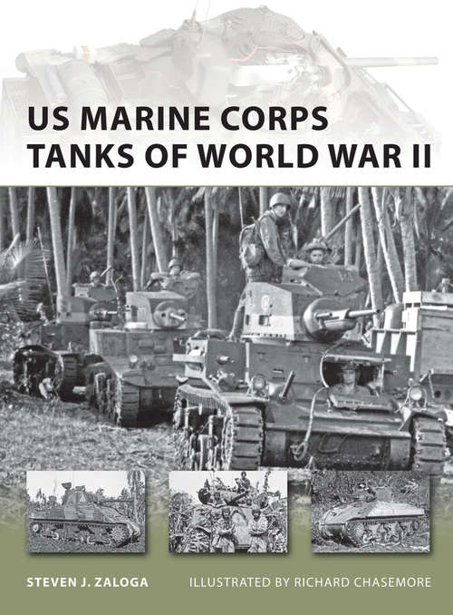 Book cover of US Marine Corps Tanks of World War II