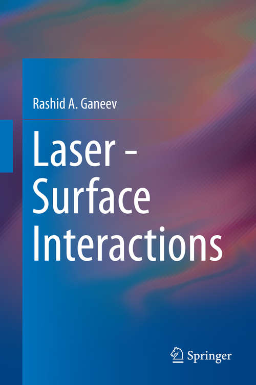 Book cover of Laser - Surface Interactions