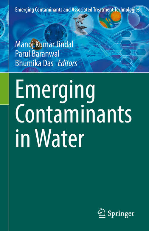 Book cover of Emerging Contaminants in Water (Emerging Contaminants and Associated Treatment Technologies)