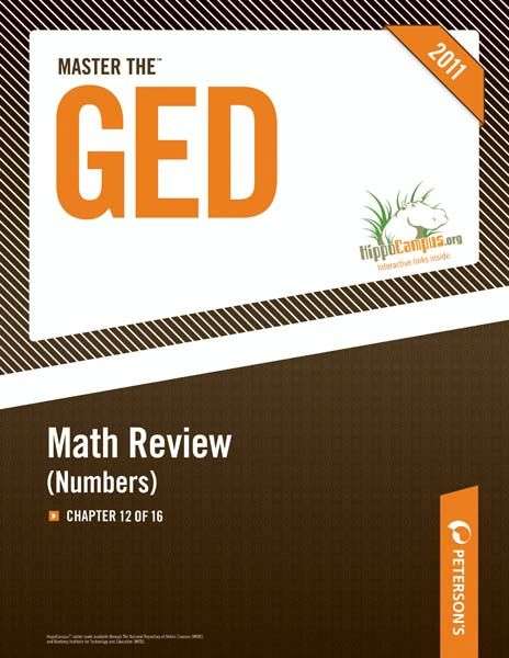 Book cover of Master the GED: Chapter 12 of 16