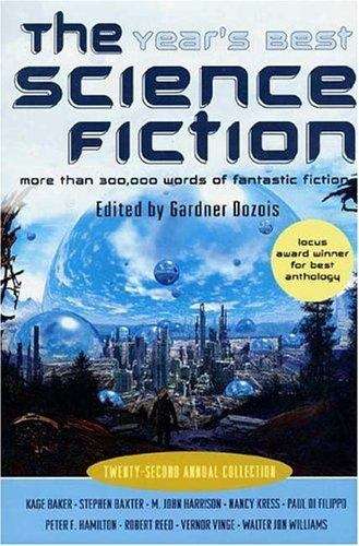 Book cover of The Year's Best Science Fiction: Twenty-Second Annual Collection