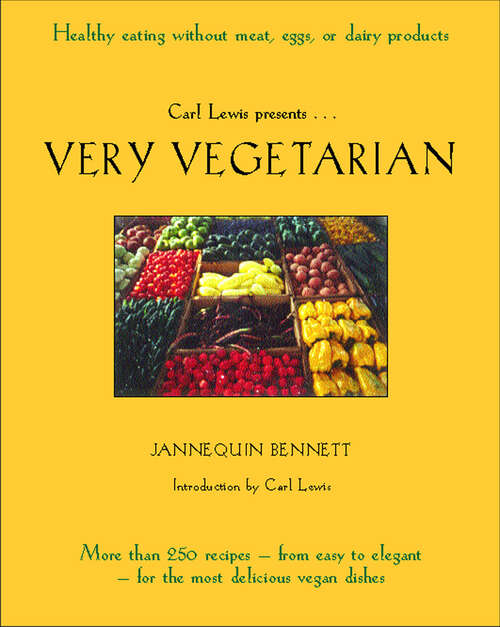 Book cover of Very Vegetarian