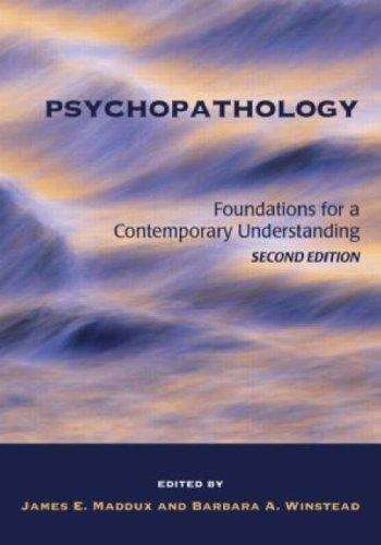 Book cover of Psychopathology: Foundations for a Contemporary Understanding (2nd Edition)
