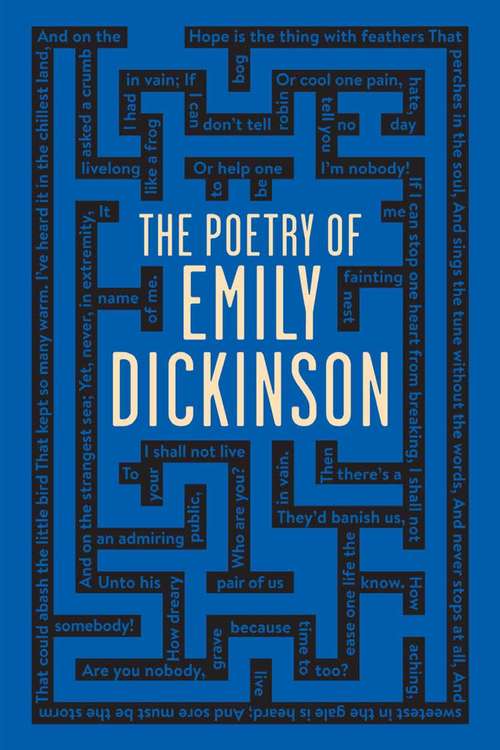 The Poetry of Emily Dickinson (Wordsworth Classics)