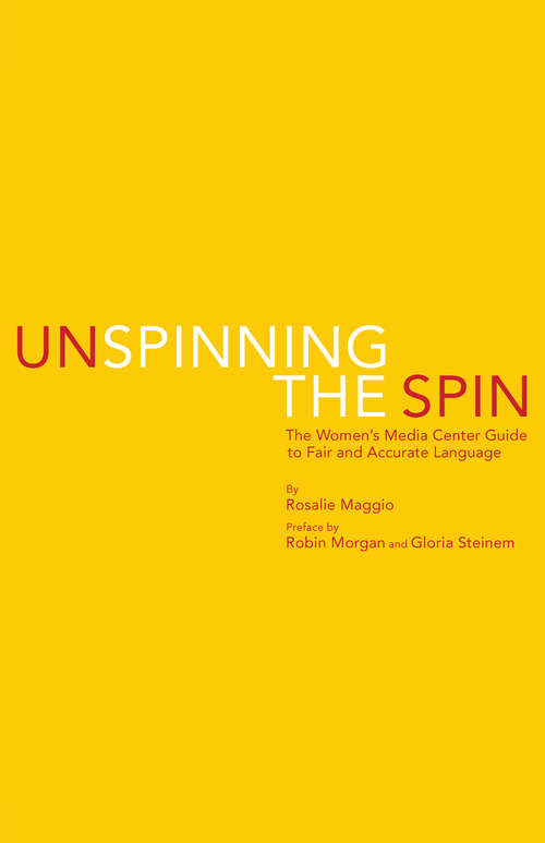 Book cover of Unspinning the Spin