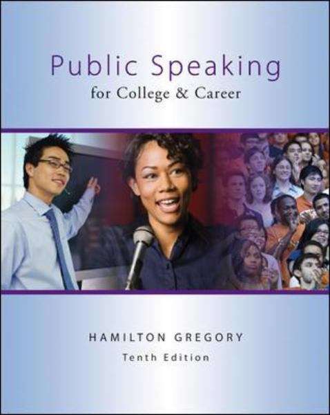 Book cover of Public Speaking for College and Career (Tenth Edition)