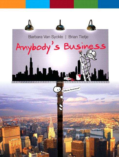 Book cover of Anybody's Business