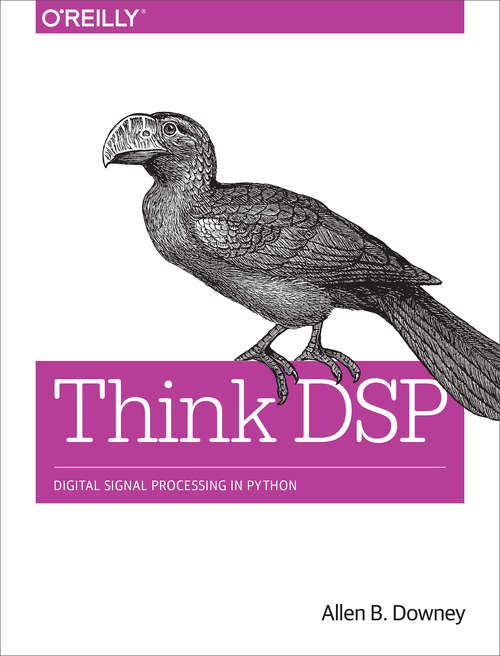 Book cover of Think DSP: Digital Signal Processing in Python