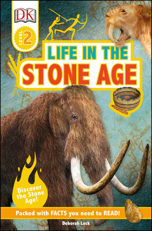 Book cover of DK Readers L2: Life in the Stone Age (DK Readers Level 2)