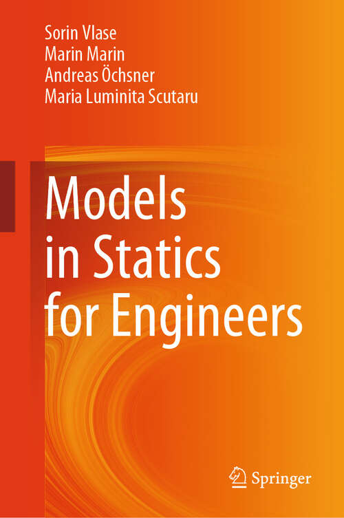 Book cover of Models in Statics for Engineers