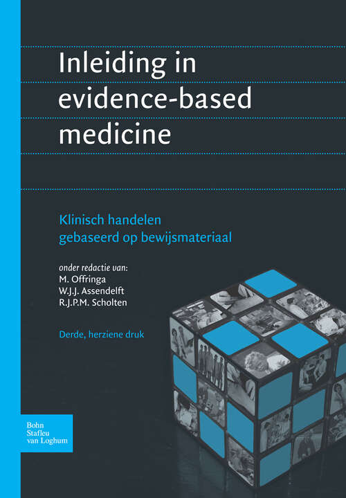 Book cover of Inleiding in evidence-based medicine