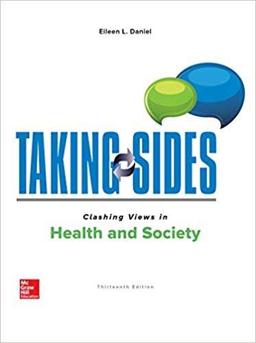 Book cover of Taking Sides: Clashing Views in Health and Society (Thirteenth Edition)