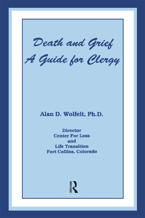 Book cover of Death And Grief