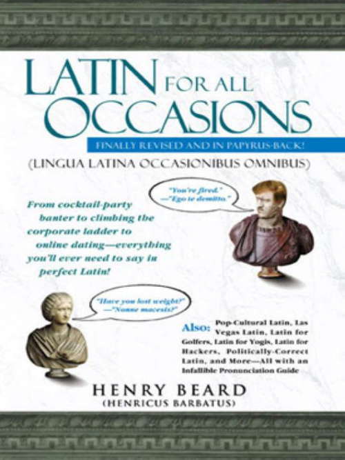 Book cover of Latin for All Occasions
