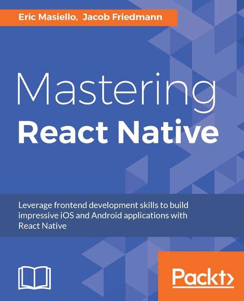 Book cover of Mastering React Native