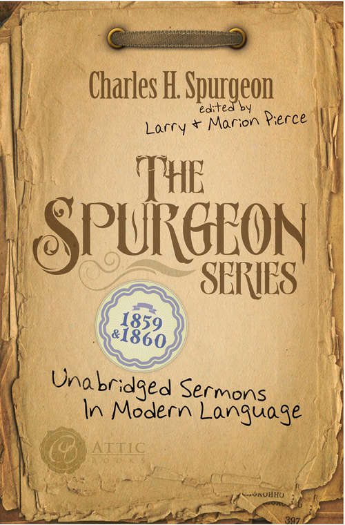 Book cover of The Spurgeon Series 1859 & 1860