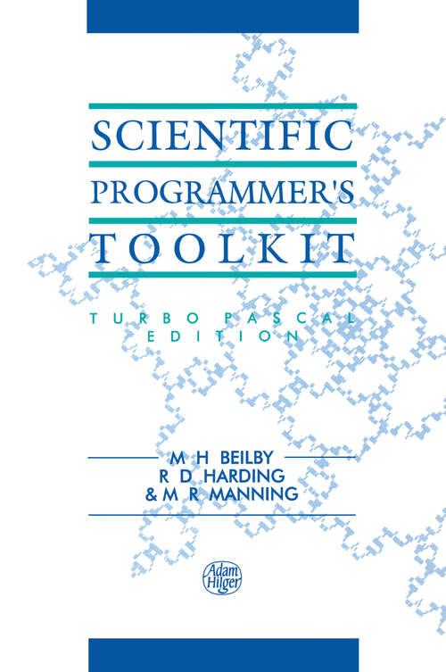 Book cover of Scientific Programmer's Toolkit: Turbo Pascal Edition