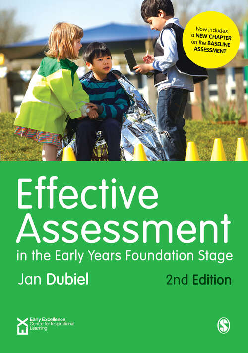 Book cover of Effective Assessment in the Early Years Foundation Stage