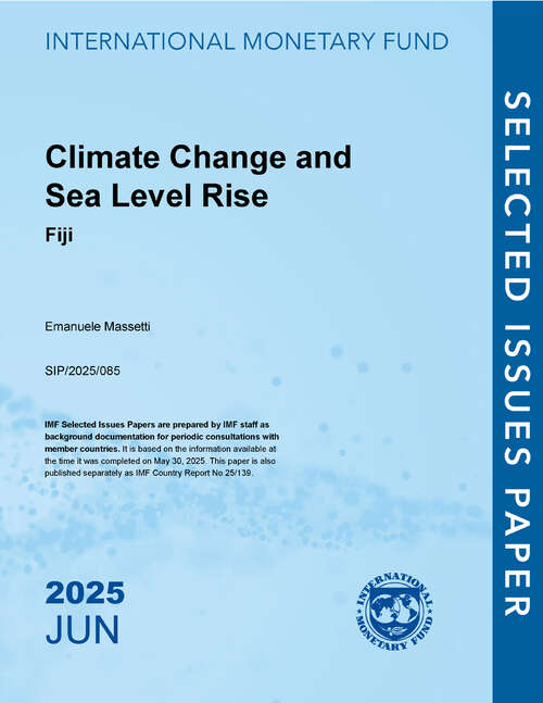 Book cover of Climate Change and Sea Level Rise: Fiji