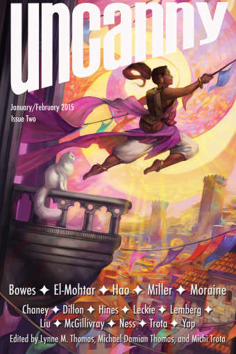 Book cover of Uncanny Magazine Issue Two