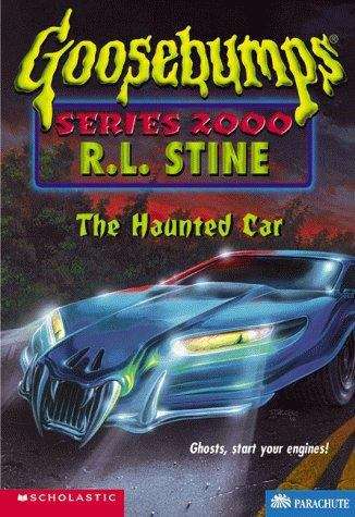 Book cover of The Haunted Car (Goosebumps Series 2000 #21)