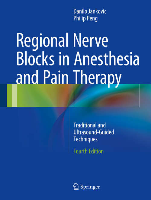Book cover of Regional Nerve Blocks in Anesthesia and Pain Therapy