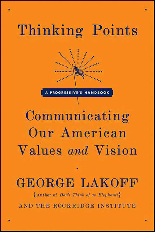 Book cover of Thinking Points: A Progressive's Handbook