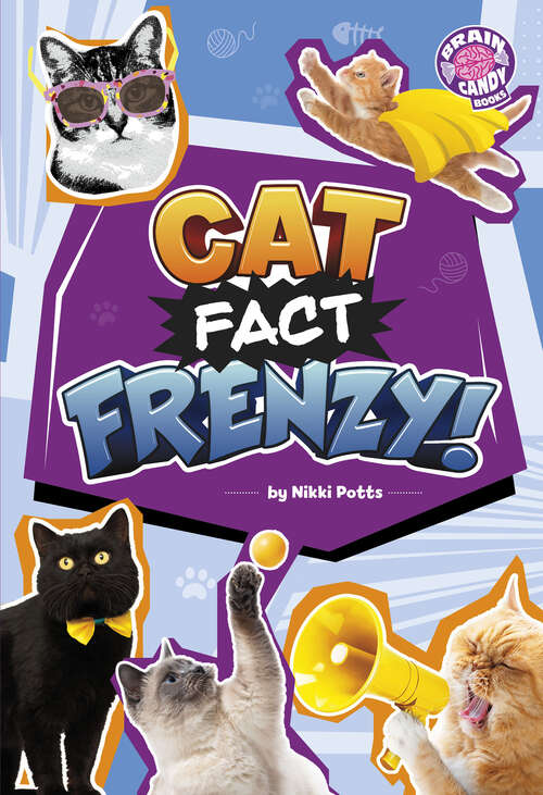 Book cover of Cat Fact Frenzy!
