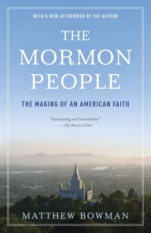 Book cover of The Mormon People