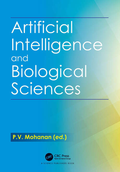 Book cover of Artificial Intelligence and Biological Sciences (1)