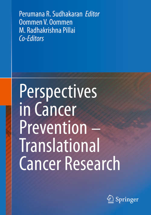 Book cover of Perspectives in Cancer Prevention-Translational Cancer Research
