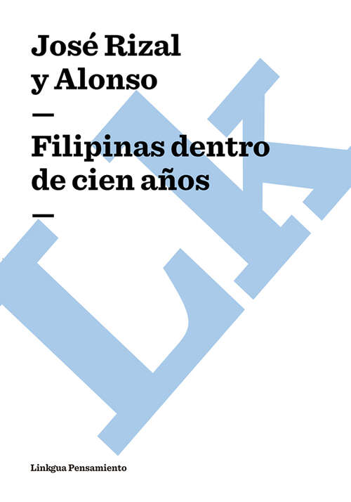 Book cover of Filipinas dentro de cien años